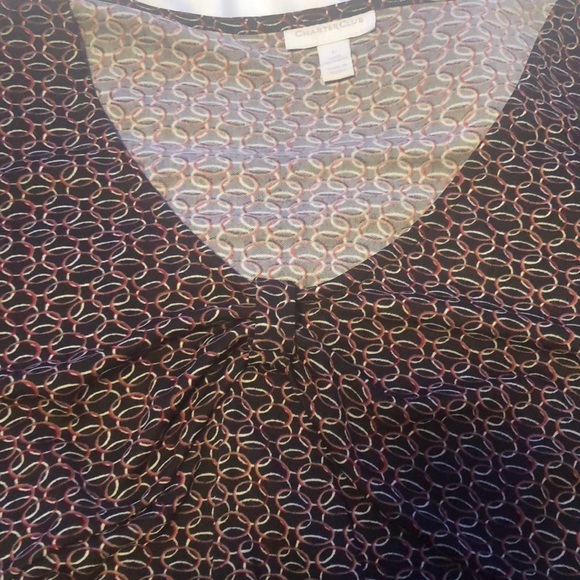 Charter Club blouse.  Size large. - Picture 4 of 4